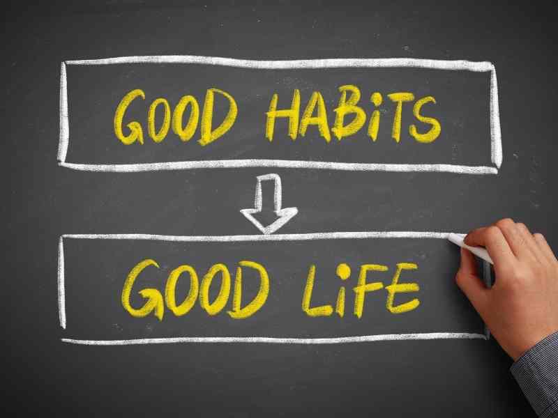 Good habits build success – Yes, we already know!