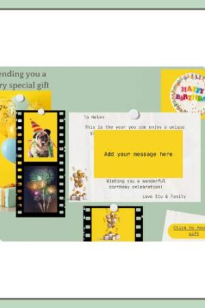 Birthday E-gift card