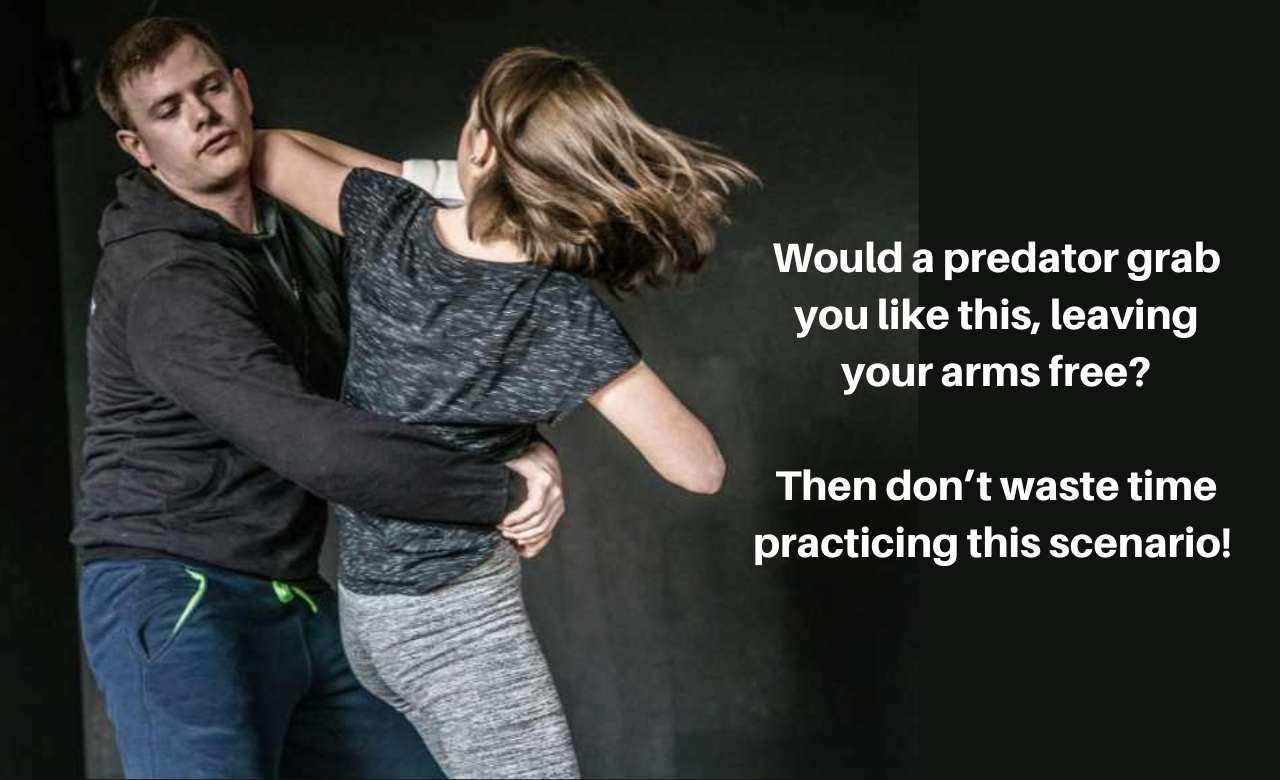 Self defence training and unrealistic scenarios