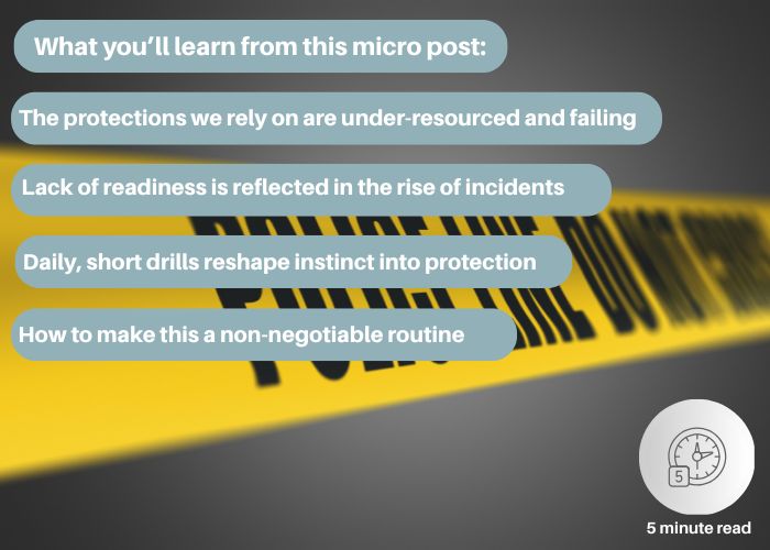 System fails so learn to protect yourself Learn how to protect yourself