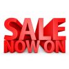 Sale now on