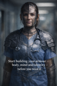 nurse with armour