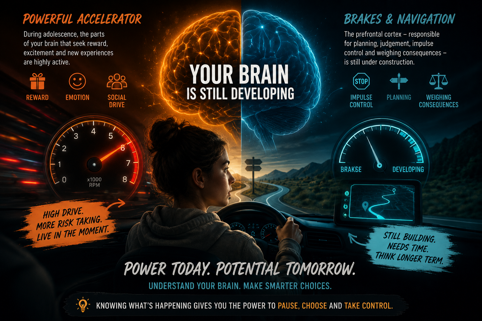 Brain brakes how a teen brain works