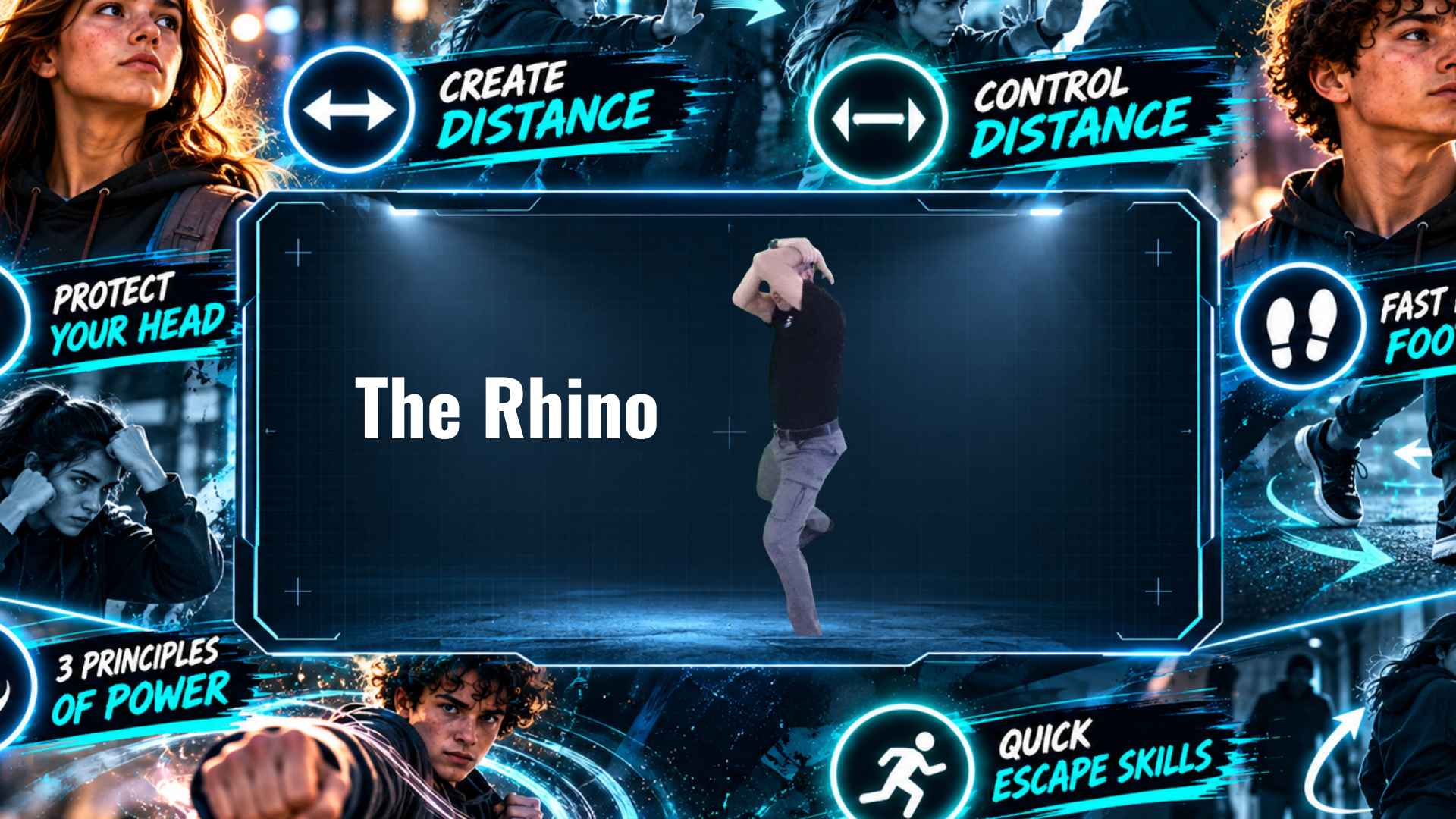 The Rhino Self-Defence technique The Rhino Self-defence Skill